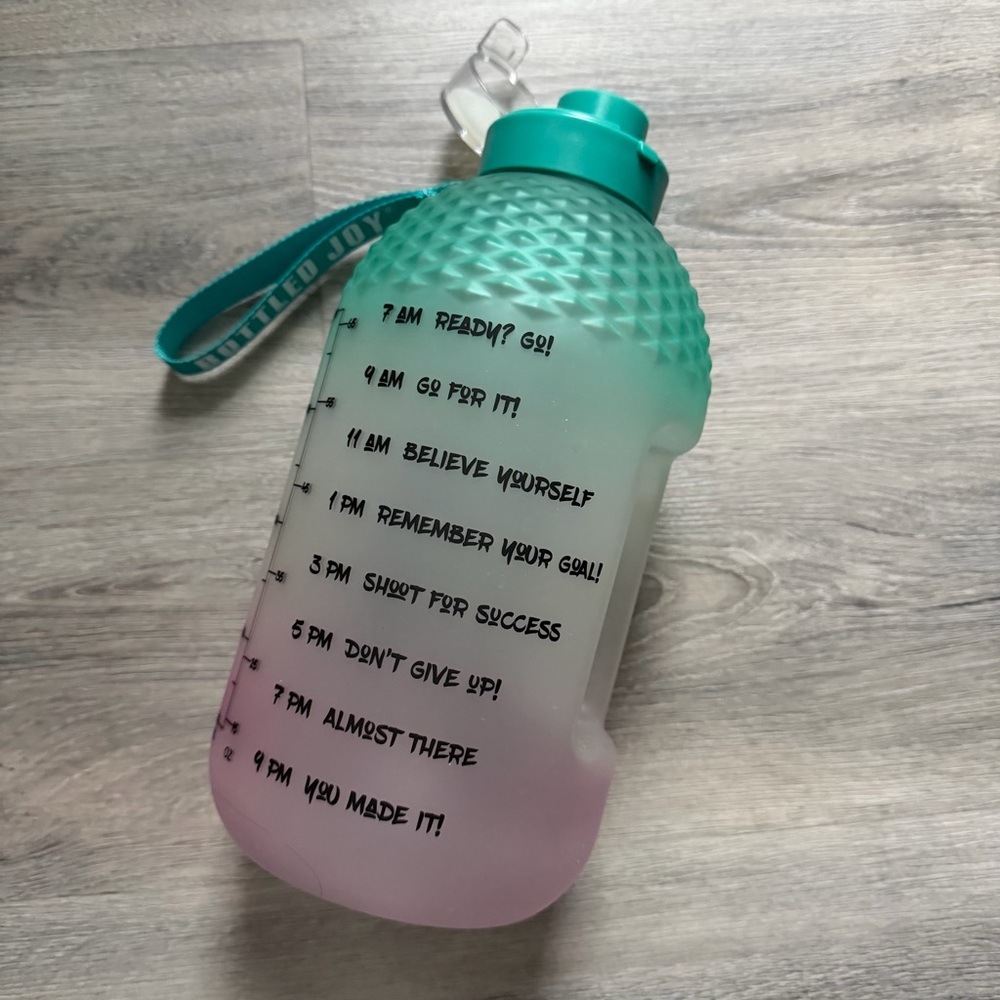 Bottled Joy Motivational Giant Water Bottle